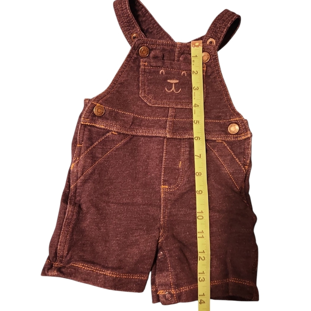 Brown Kids Overalls